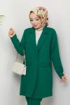 Oversize Double Takım 1141 Zümrüt