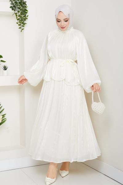 SİNEM TESETTÜR ETEKLİ TAKIM Taş