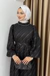 TALYA TESETTÜR ELBİSE  Siyah