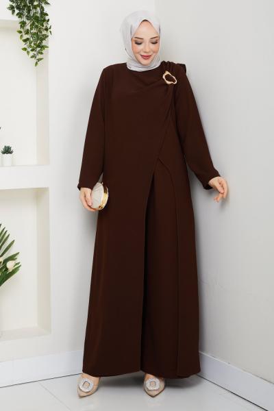 TUTKU PANTOLONLU TAKIM Kahve