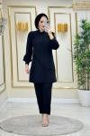 NURDAN PANTOLONLU TAKIM  Siyah