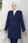 YENİ BESTE PANTOLONLU TAKIM  Lacivert