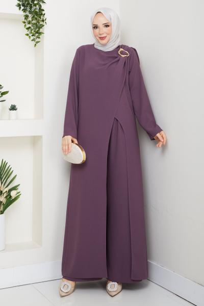 TUTKU PANTOLONLU TAKIM Violet