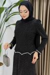 DERYA ABİYE ELBİSE  Siyah