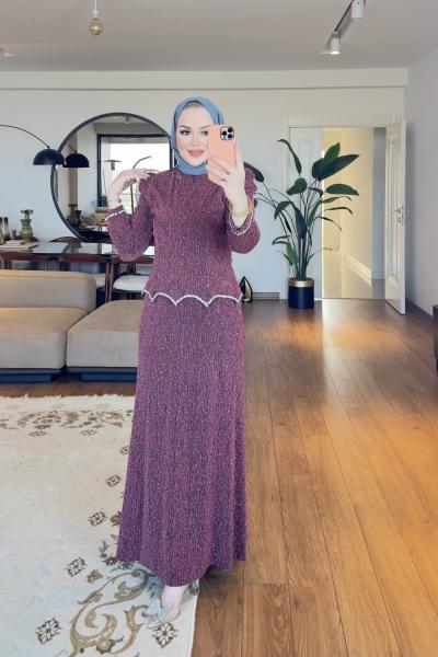 DERYA ABİYE ELBİSE  Gül