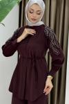 ASENA İKİLİ TAKIM  Kahve