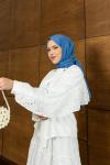 SEHER TESETTÜR ETEKLİ TAKIM Beyaz