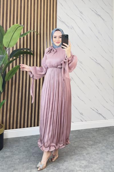 BİRCAN TESETTÜR ELBİSE Gül