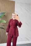 ERVA ÜÇLÜ TAKIM  Bordo