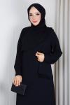 ECEM TESETTÜR ELBİSE  Siyah